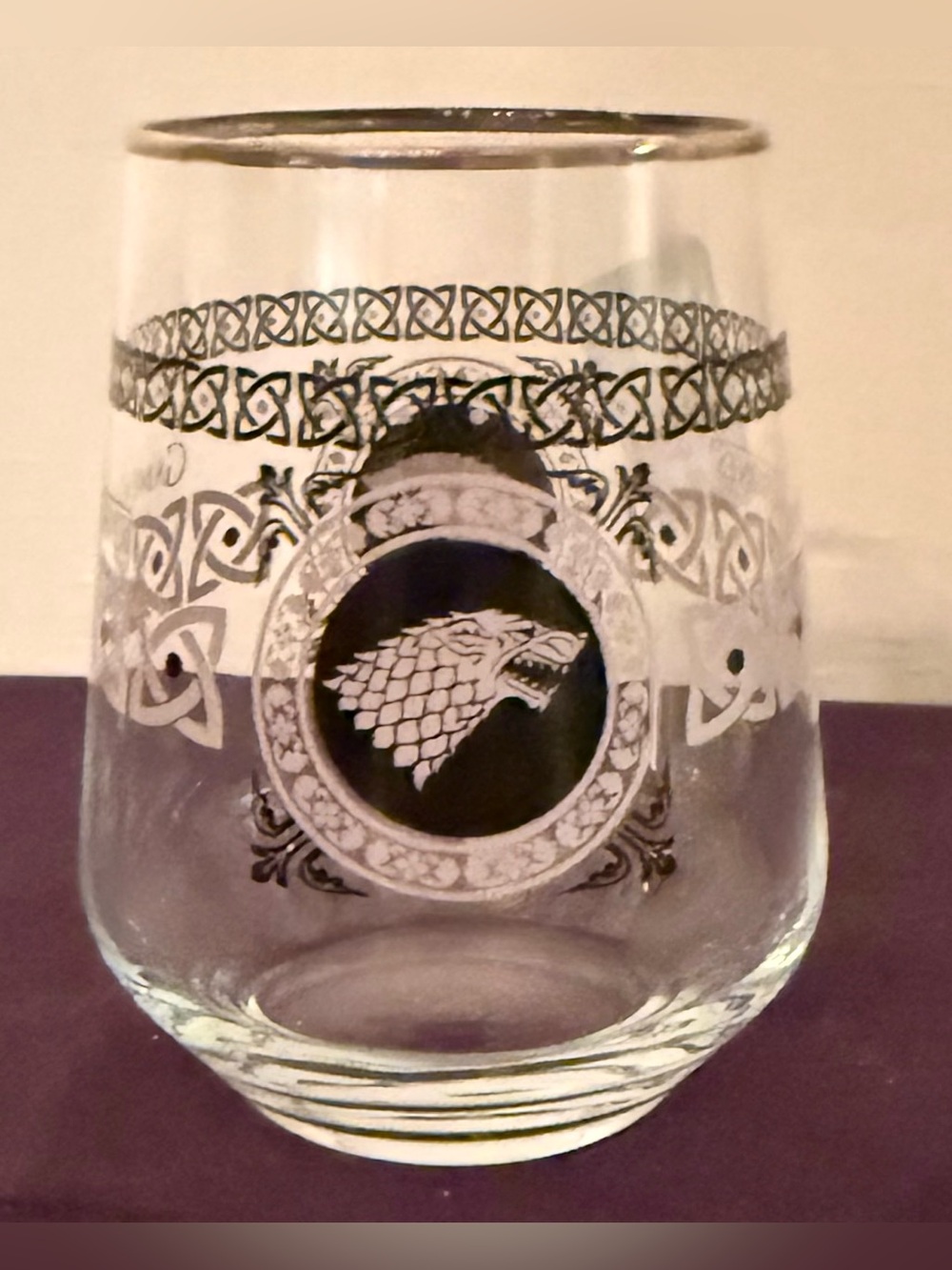 Game of Thrones 16oz glass.